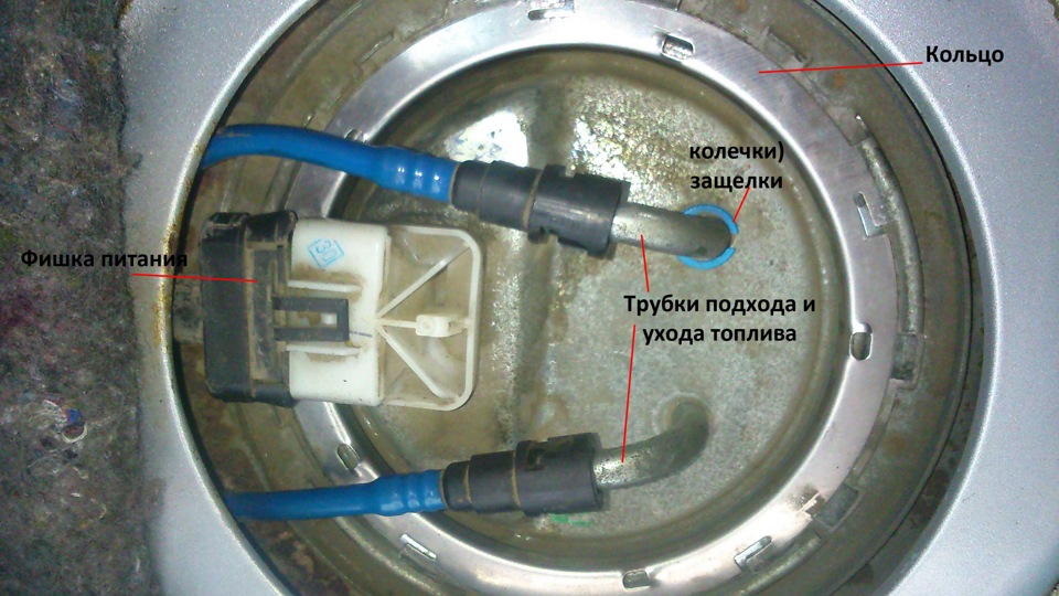 Крышка погружного насоса