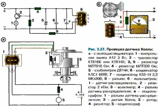 Несколько вариантов проверки датчика холла