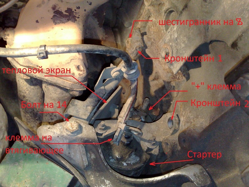 Стартер Ауди 80 Б3