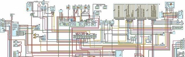 Электрическая схема 2705 с двигателем ЗМЗ-406 применялась и на других моделях. В частности схема 3302 взаимозаменяема с ней на 80%
