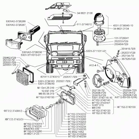Конструкторы пытались максимально унифицировать детали нового грузовика Конструкторы пытались максимально унифицировать детали нового грузовика