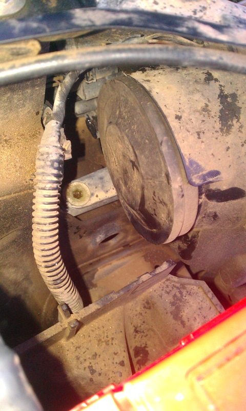 Кожух фары с заглушкой на Fabia II