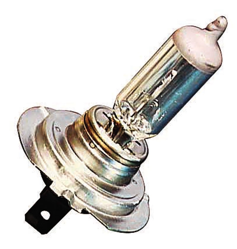 На фото - лампочка ближнего света H7