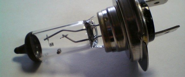 Однонитевая лампа ближнего света h7 на Калине Однонитевая лампа ближнего света h7 на Калине