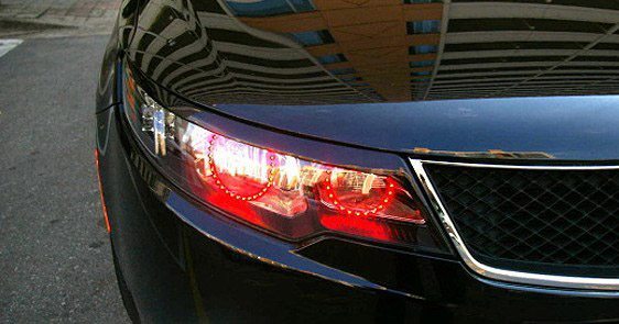 Оригинальный тюнинг фары на Киа Церато Оригинальный тюнинг фары на Киа Церато