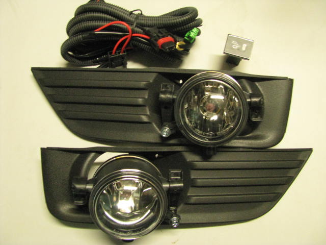 Полный комплект линзованных фар – проводка, реле и ПТФ с регулировочной системой и заглушками Полный комплект линзованных фар – проводка, реле и ПТФ с регулировочной системой и заглушками