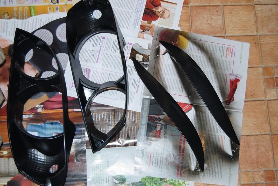 Процесс покраски