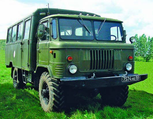 Санитарный автобус для транспортировки 18 раненых