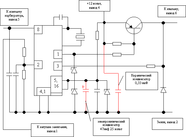 Электрическая схема проводки ВАЗ 21213 - блок управления ЭПХХ схема проводки ваз 21213