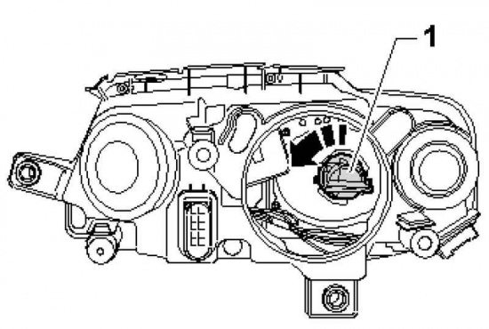 Замена лампочки ближнего света Пассат Б6 не вызовет затруднений ввиду простоты конструкции