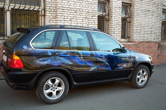 Аэрография на BMW Аэрография на BMW
