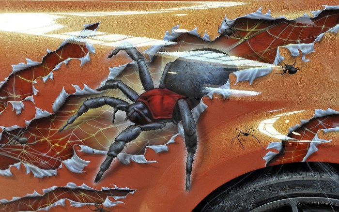 Аэрография на кузове авто Аэрография на кузове авто