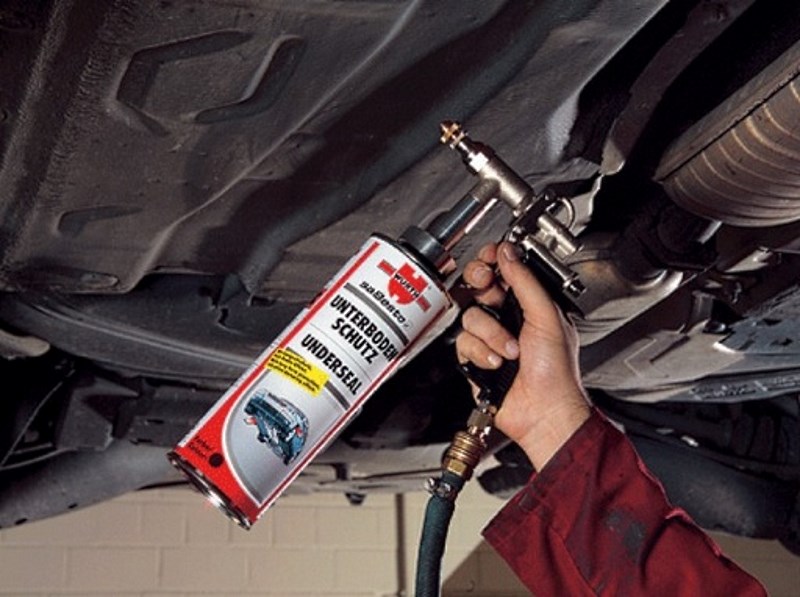 Антикоррозийная обработка днища