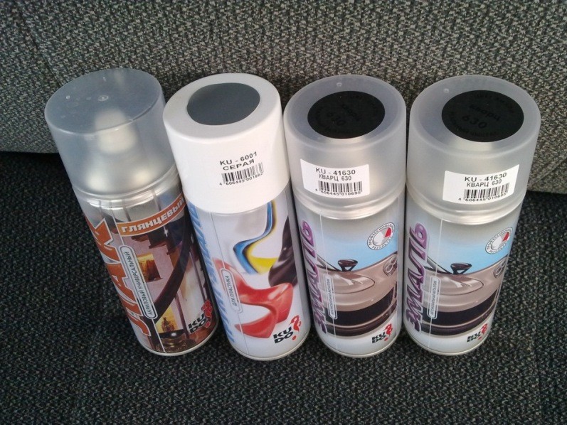 Автомобильная краска в баллонах Автомобильная краска в баллонах