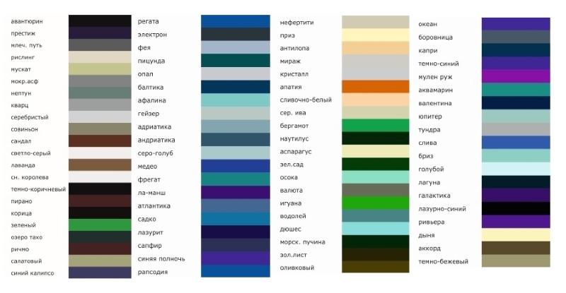 Некоторые цвета акриловой краски Некоторые цвета акриловой краски