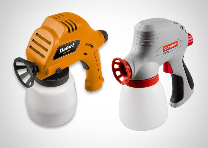 Электрические бытовые краскопульты Электрические бытовые краскопульты