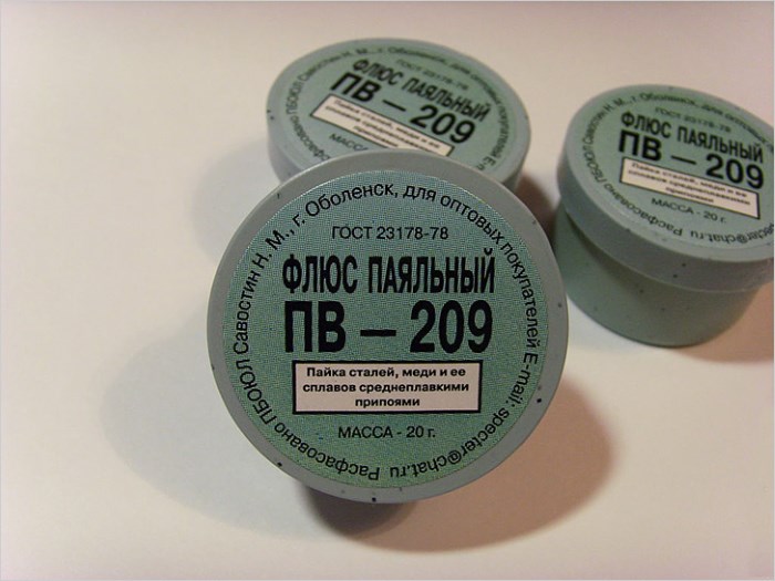 Смазка флюс для пайки Смазка флюс для пайки