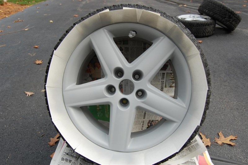 Колесный диск, покрытый грунтом Колесный диск, покрытый грунтом