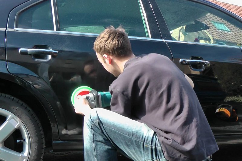 Полировка машины Полировка машины