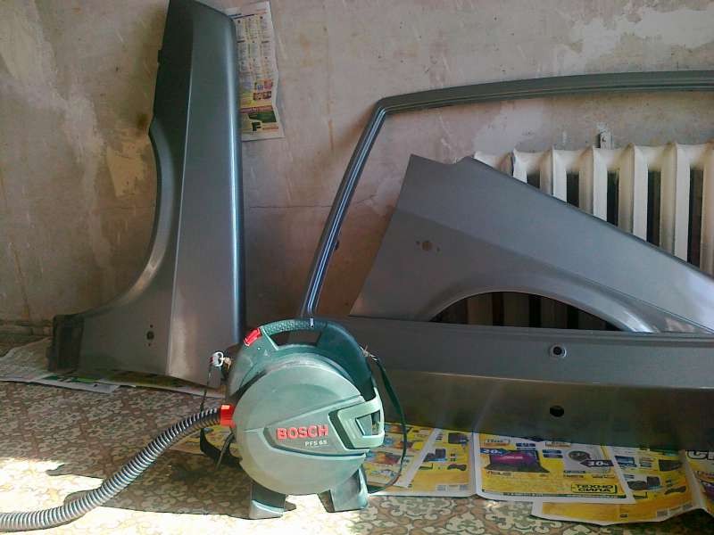 Bosch PFS 65 и кузовные детали авто Bosch PFS 65 и кузовные детали авто