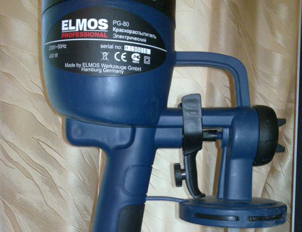 Краскораспылитель Elmos PG 80 Краскораспылитель Elmos PG 80
