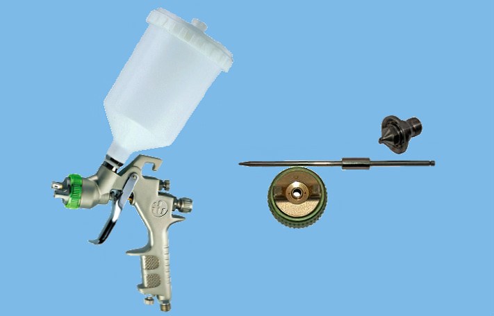 Краскораспылитель Jonnesway JA-LVLP-0303 и сменная дюза на 1,5 Краскораспылитель Jonnesway JA-LVLP-0303