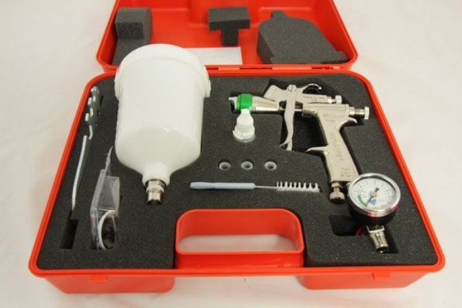 Комплектация краскопульта Walkom Slim HVLP Комплектация краскопульта Walkom Slim HVLP