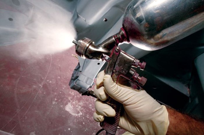 Краскопульт для покраски автомобиля Краскопульт для покраски автомобиля