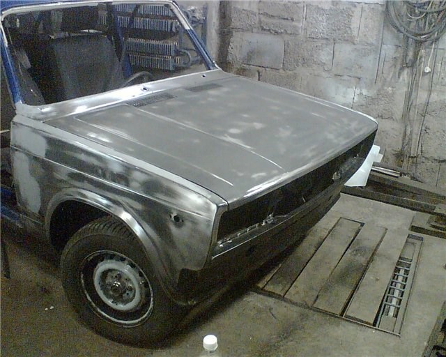 Шлифовка кузова ВАЗ 2104 Шлифовка кузова ВАЗ 2104