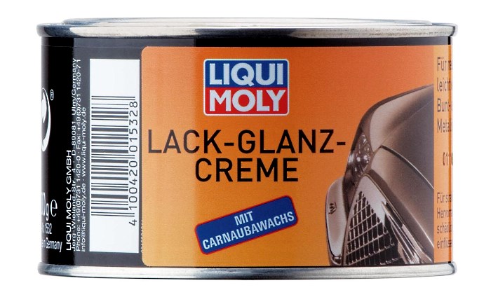 Защитная полироль Liqui Moly Lack Glanz Creme Защитная полироль Liqui Moly Lack Glanz Creme