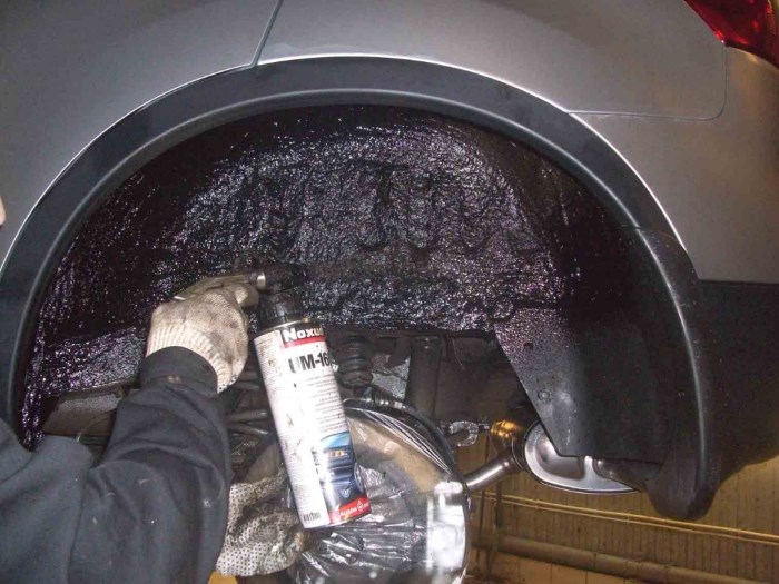 Нанесение антикора Нанесение антикора