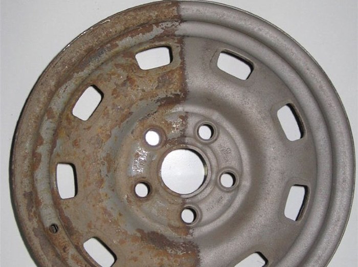 Очищение дисков от коррозии Очищение дисков от коррозии