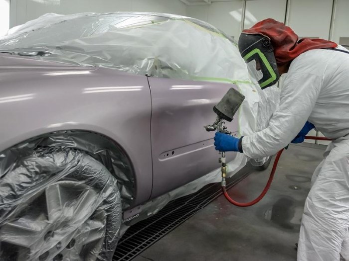 Покраска авто акриловой краской Покраска авто акриловой краской