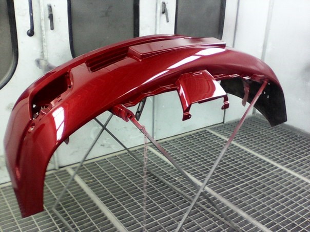 Покрашенный бампер Покрашенный бампер