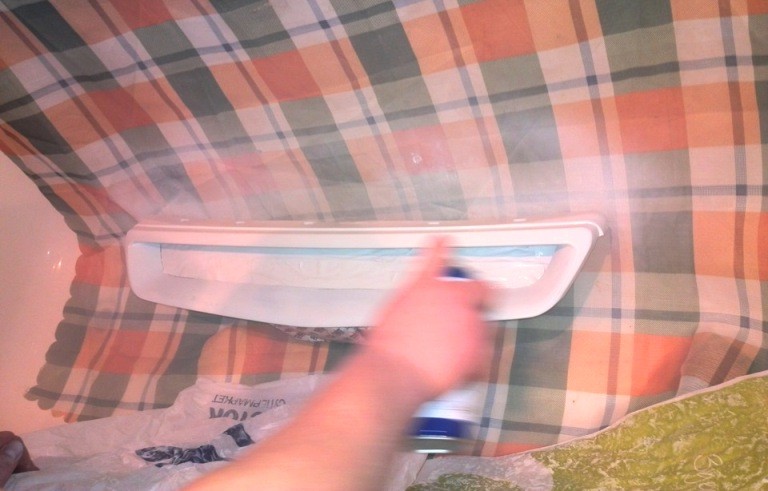 Покраска облицовки радиатора своими руками Покраска облицовки радиатора своими руками