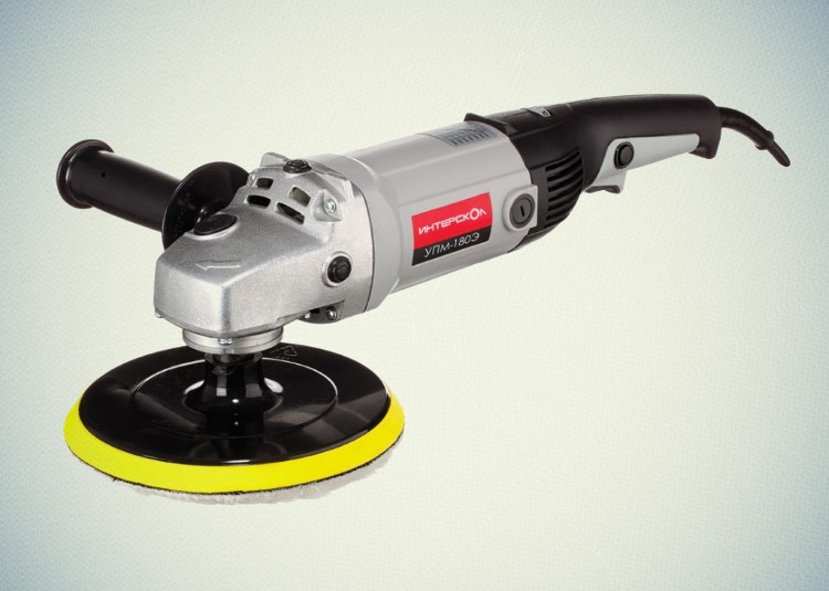 Полировальная машинка Интерскол УПМ 180Э Полировальная машинка Интерскол УПМ 180Э