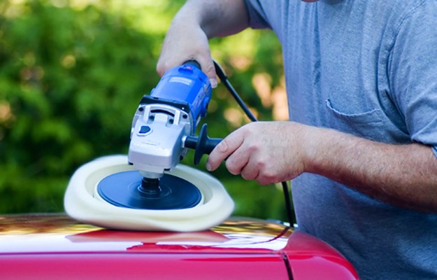 Использование полировочного круга для обработки кузова Использование полировочного круга для обработки кузова