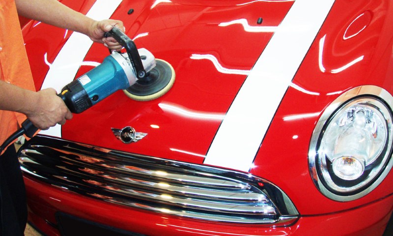 Полировка машины Полировка машины