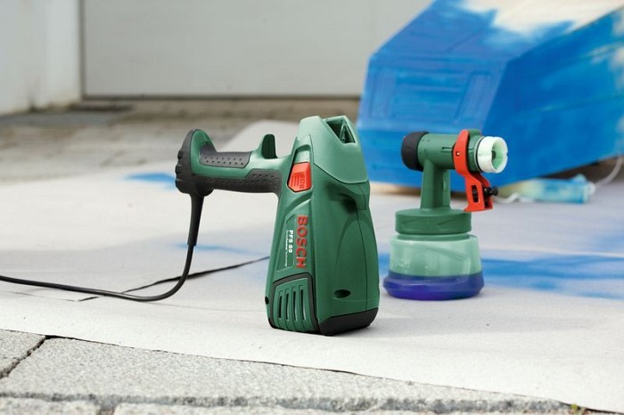 Положение краскопульта во время смены краски или перерыва в работе Положение краскопульта во время смены краски или перерыва в работе