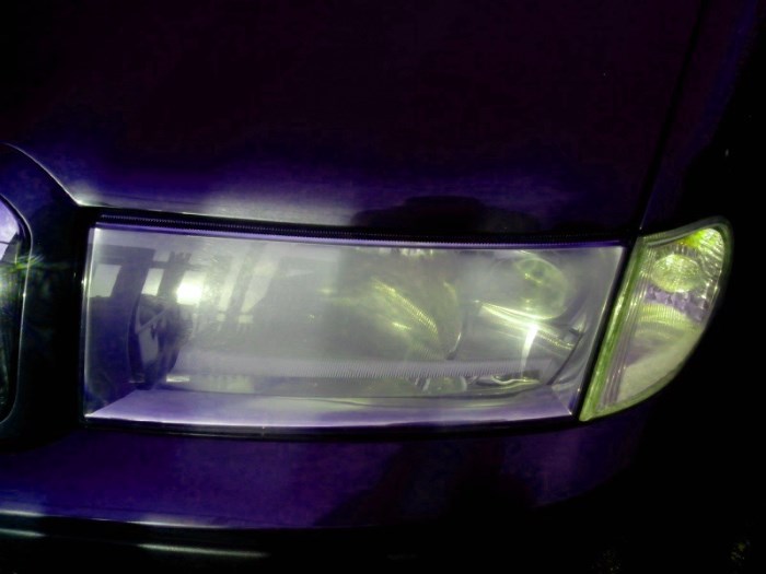 Помутневшая фара Помутневшая фара