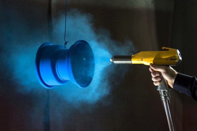 Порошковая покраска диска Порошковая покраска диска