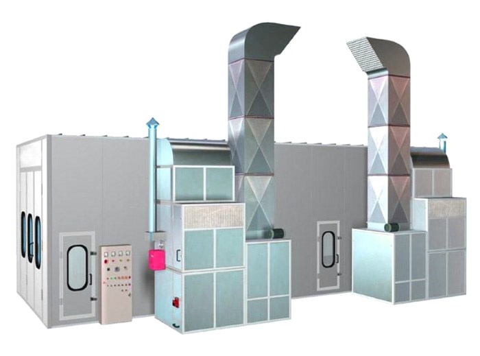 Промышленная покрасочная камера Промышленная покрасочная камера