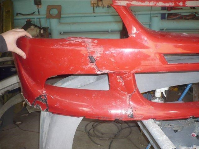 Ремонт бампера из стеклопластика Ремонт бампера из стеклопластика