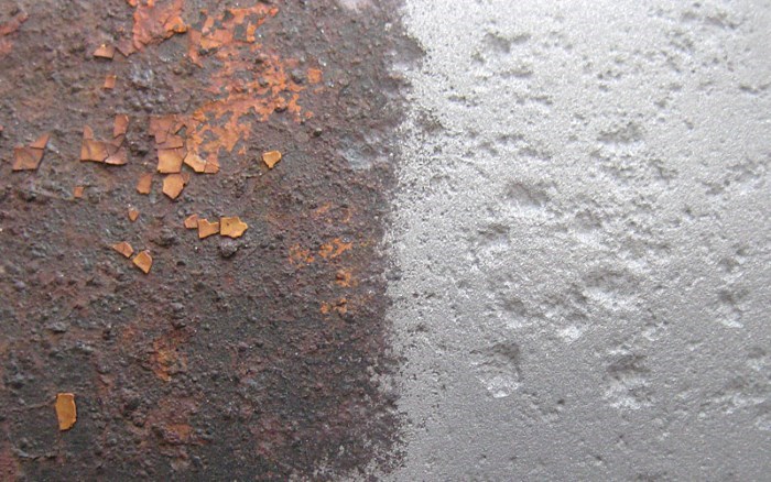 Действие преобразователя ржавчины Действие преобразователя ржавчины