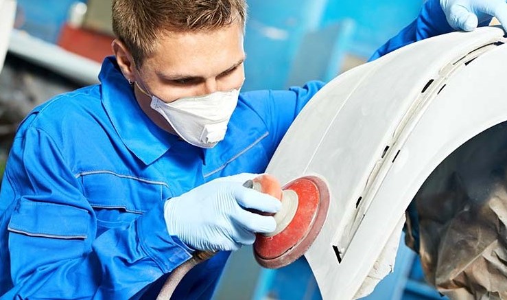 Шлифовка бампера Шлифовка бампера