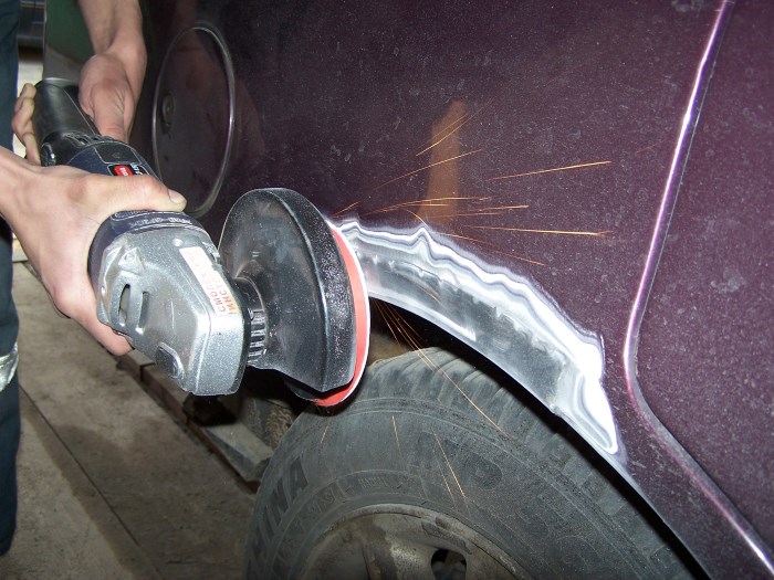 Шлифовка кузова Шлифовка кузова