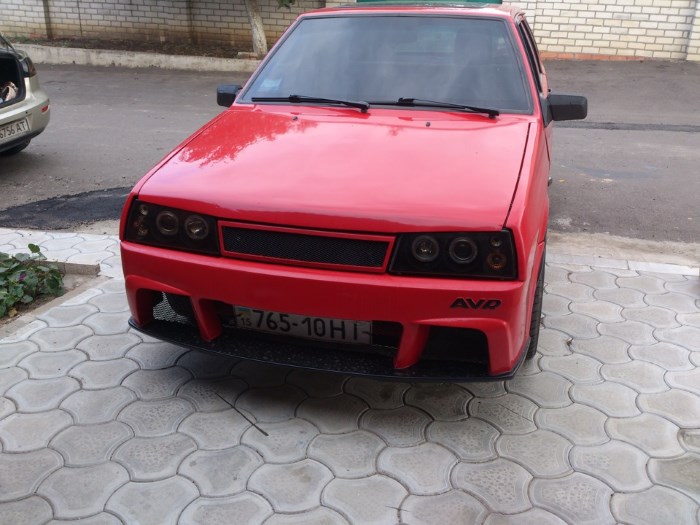 Тонированные фары на ВАЗ 2109 Тонированные фары на ВАЗ 2109