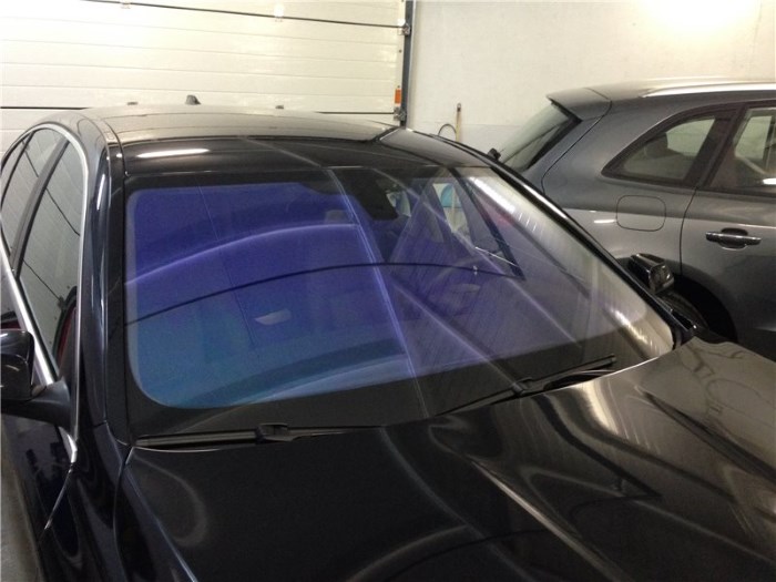 Вид атермальной тонировки Вид атермальной тонировки