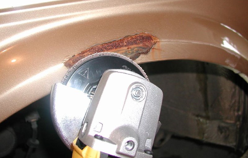 Механический способ удаления ржавчины Механический способ удаления ржавчины