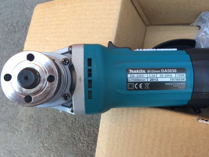 Углошлифовальная машинка Макита Углошлифовальная машинка Макита